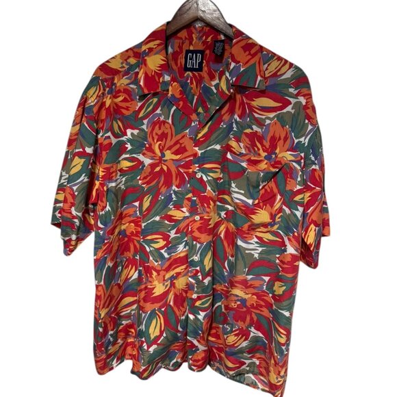 GAP Other - Vintage GAP Button Front Shirt Multicolor Size Large